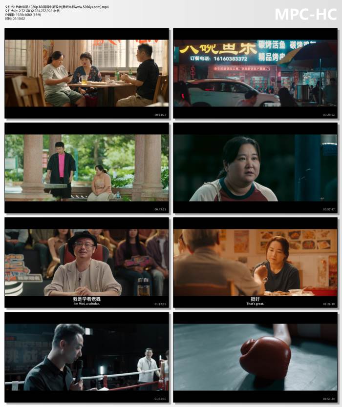 2024年贾玲,雷佳音7.8分喜剧《热辣滚烫》4K国语中字